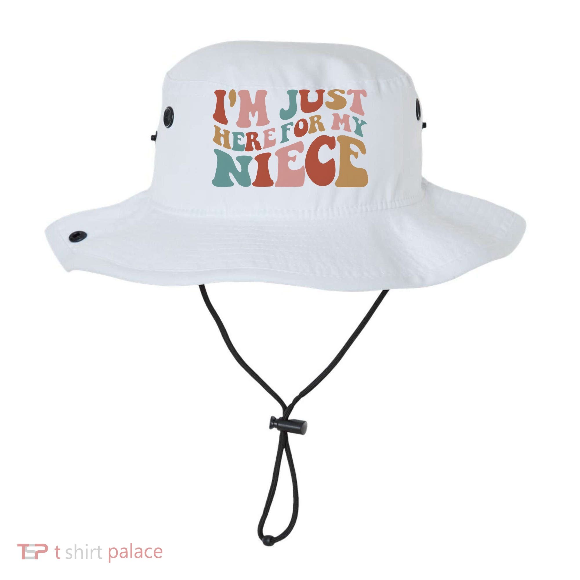 I’M Just Here For My Niece Bucket Hat