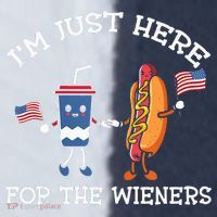 Im Just Here For The Weiners Hot Dogs 4th Of July Sport-Tek Competitor United Soccer Jersey thumb 4
