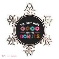 I'm Just Here For The Donuts Doughnut Dough Sweet Dessert Gift Ornament thumb 0
