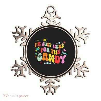 I'm Just Here For The Candy Halloween Cute Lollipop Sweets Ornament