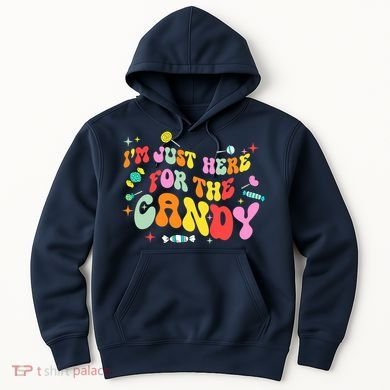I'm Just Here For The Candy Halloween Cute Lollipop Sweets Hoodie