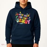 I'm Just Here For The Candy Halloween Cute Lollipop Sweets Hoodie thumb 2