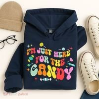 I'm Just Here For The Candy Halloween Cute Lollipop Sweets Hoodie thumb 4