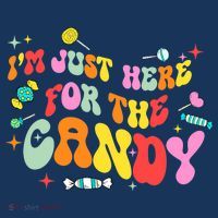 I'm Just Here For The Candy Halloween Cute Lollipop Sweets Women's Hoodie thumb 2