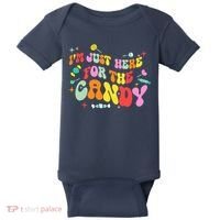 I'm Just Here For The Candy Halloween Cute Lollipop Sweets Baby Bodysuit thumb 0