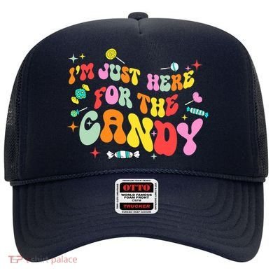 I'm Just Here For The Candy Halloween Cute Lollipop Sweets Hat