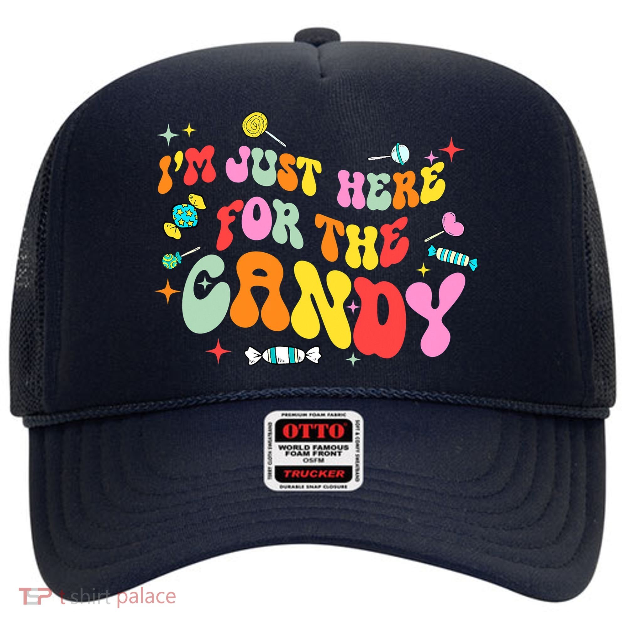 I'm Just Here For The Candy Halloween Cute Lollipop Sweets Hat