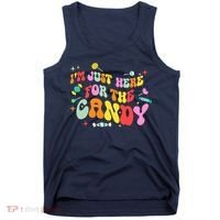 I'm Just Here For The Candy Halloween Cute Lollipop Sweets Tank Top thumb 0