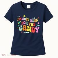 I'm Just Here For The Candy Halloween Cute Lollipop Sweets Women's T-Shirt thumb 0