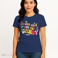 I'm Just Here For The Candy Halloween Cute Lollipop Sweets Women's T-Shirt thumb 4