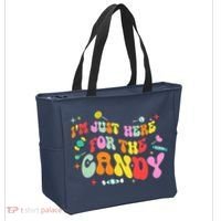 I'm Just Here For The Candy Halloween Cute Lollipop Sweets Tote Bag thumb 2