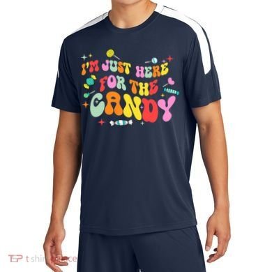 I'm Just Here For The Candy Halloween Cute Lollipop Sweets Soccer Jersey