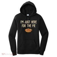Im Just Here For The Pie Funny Holiday Women's Hoodie thumb 0