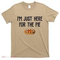 Im Just Here For The Pie Funny Holiday T-Shirt thumb 0