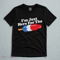 Im Just Here For The Popsicle Funny Bomb Retro 80s Pop Gift T-Shirt thumb 5