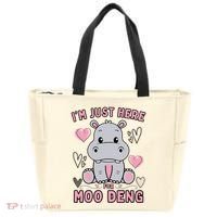 IM Just Here For Moo Deng Tote Bag thumb 0