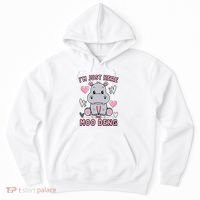 IM Just Here For Moo Deng Hoodie thumb 0