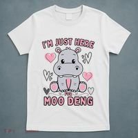 IM Just Here For Moo Deng T-Shirt thumb 5