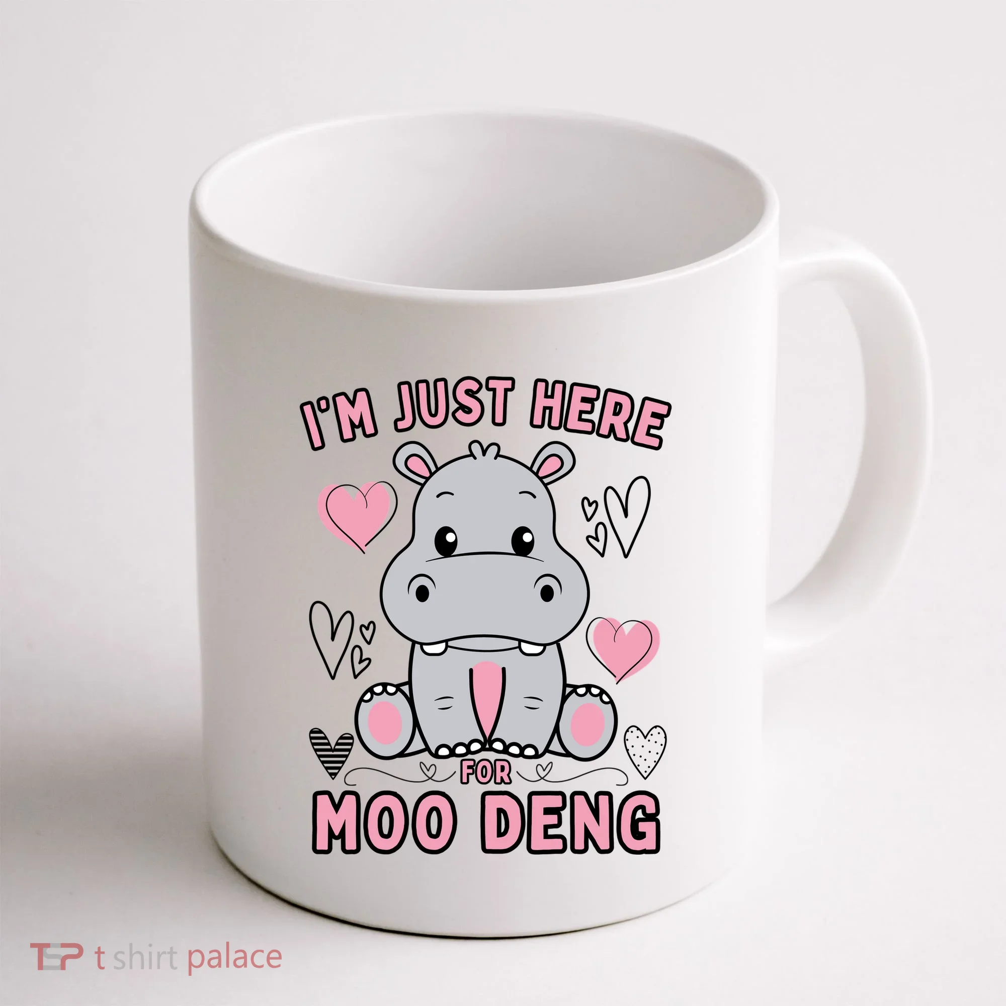 IM Just Here For Moo Deng Coffee Mug