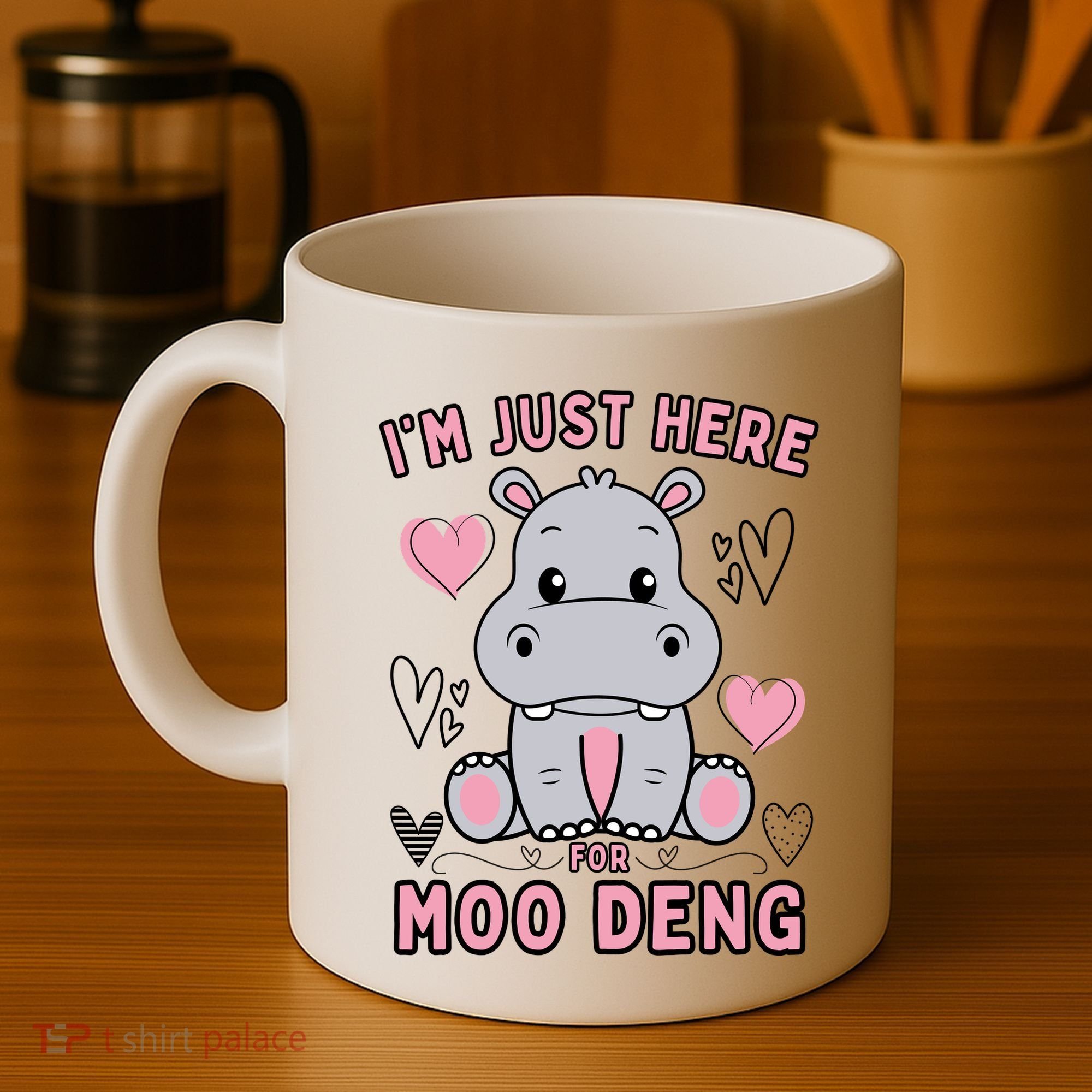 IM Just Here For Moo Deng Coffee Mug
