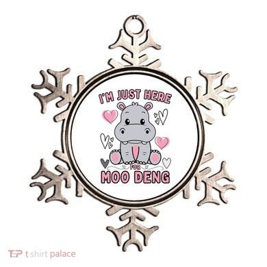 IM Just Here For Moo Deng Ornament