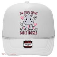 IM Just Here For Moo Deng Hat thumb 0