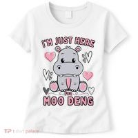 IM Just Here For Moo Deng Women's T-Shirt thumb 0