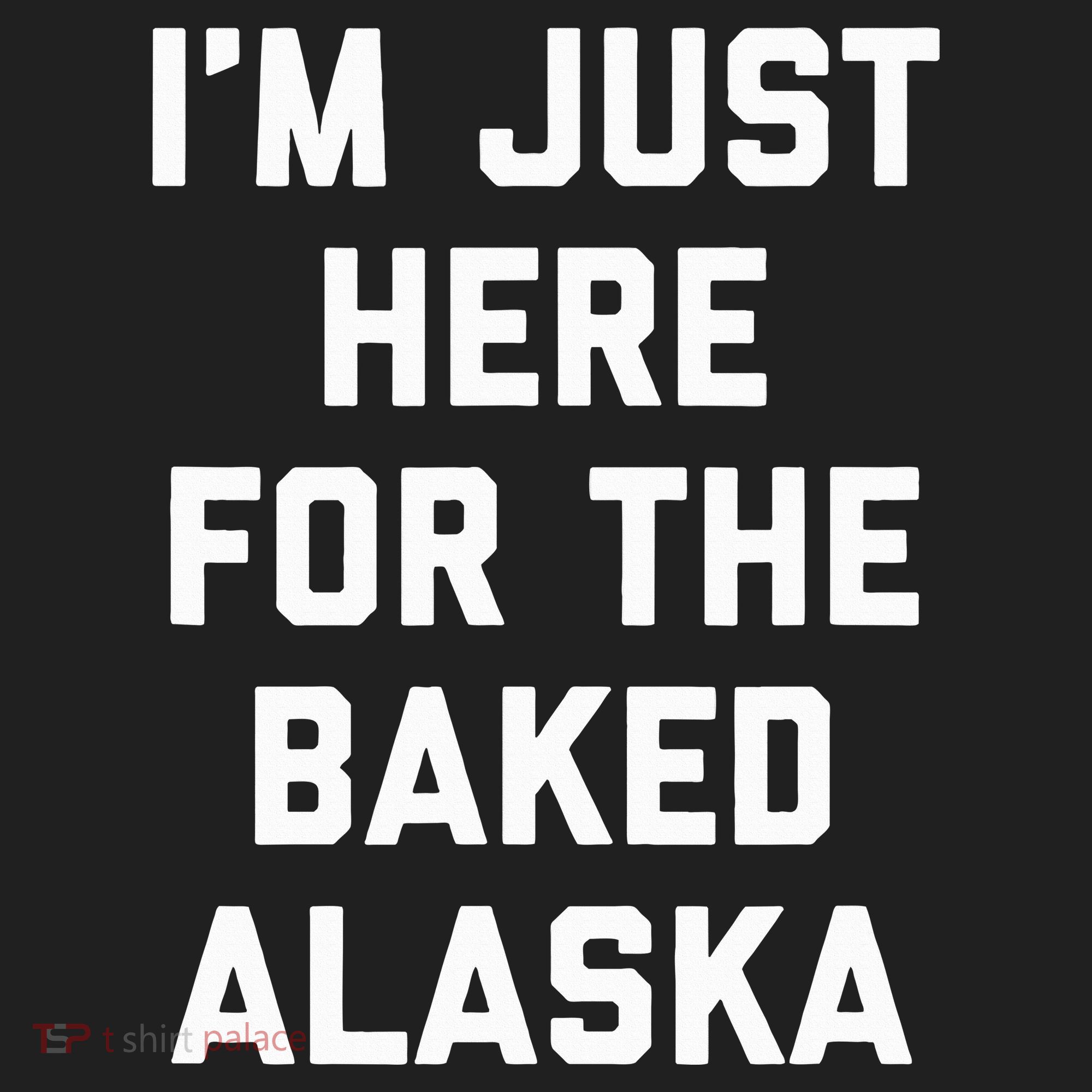 IM Just Here For The Baked Alaska Ice Cream Cake Dessert Beanie