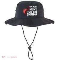 Im Just Here For The Shrimp Seafood Shrimp Bucket Hat thumb 0