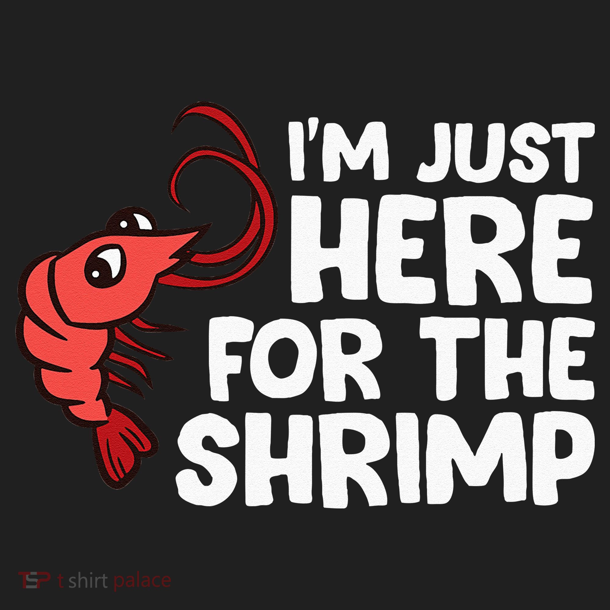 Im Just Here For The Shrimp Seafood Shrimp Beanie
