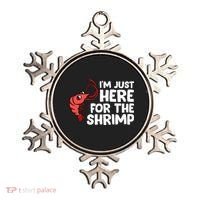 Im Just Here For The Shrimp Seafood Shrimp Ornament thumb 0