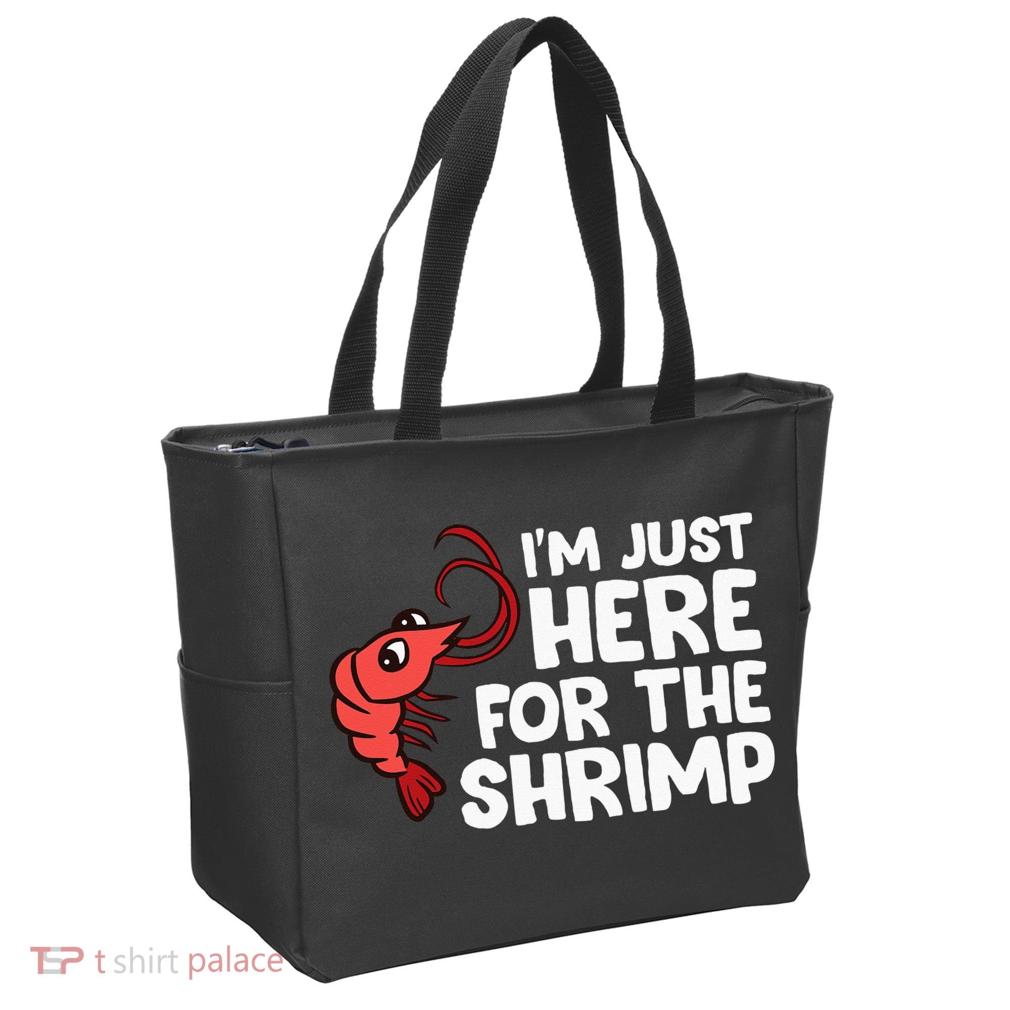 Im Just Here For The Shrimp Seafood Shrimp Tote Bag