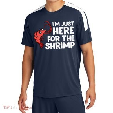 Im Just Here For The Shrimp Seafood Shrimp Soccer Jersey