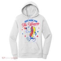 IM Just Here For The Wieners 4th Of July Hot Dog Women's Hoodie thumb 0