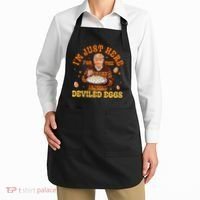 IM Just Here For The Deviled Eggs Fun Trump 47th President Apron thumb 2