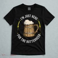 Im Just Here For The Butter Beer Butter Scotch Beer T-Shirt thumb 5