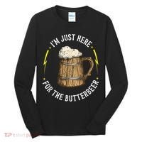 Im Just Here For The Butter Beer Butter Scotch Beer Tall Long Sleeve Shirt thumb 0