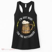 Im Just Here For The Butter Beer Butter Scotch Beer Women's Tank Top thumb 0