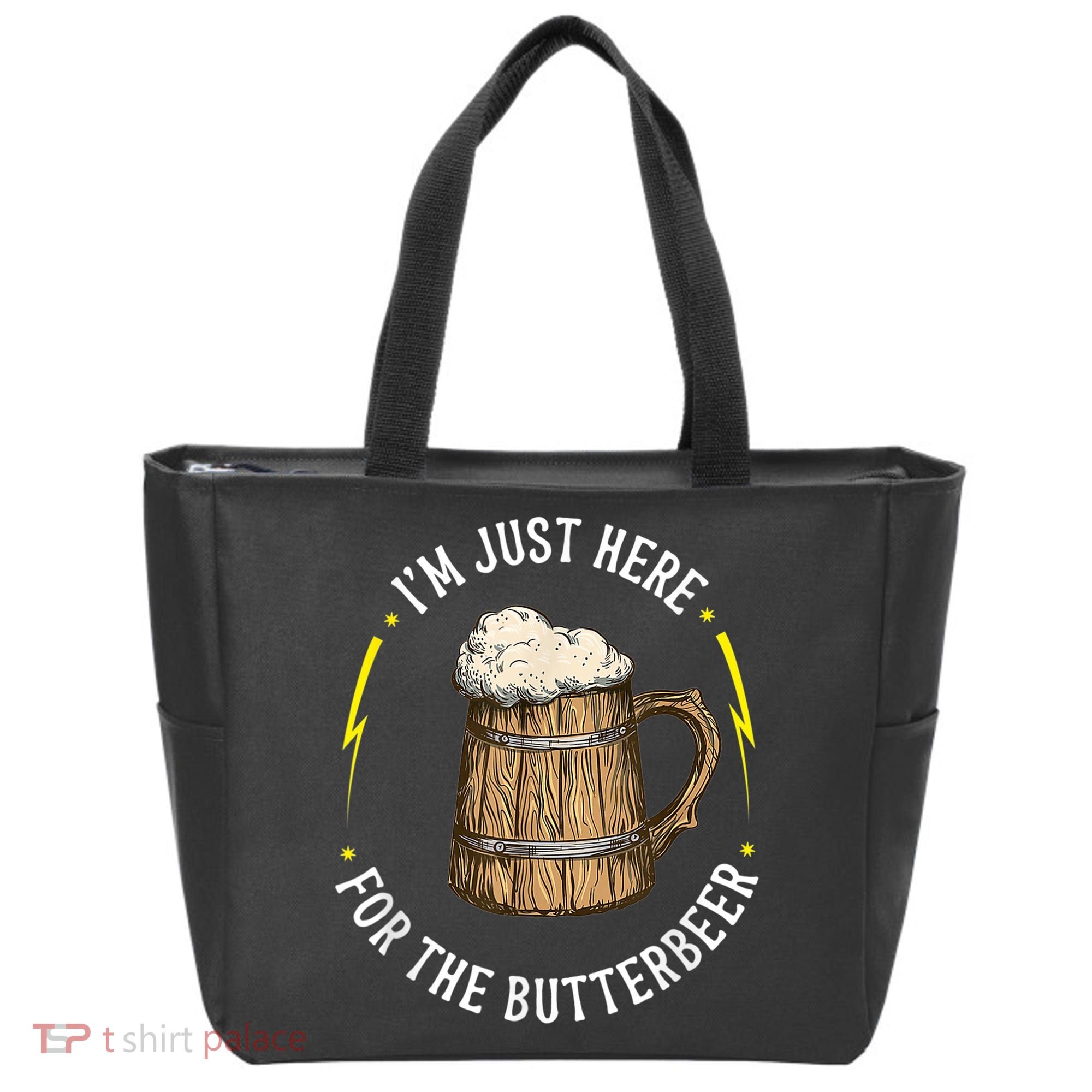 Im Just Here For The Butter Beer Butter Scotch Beer Tote Bag