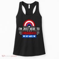 I'm Just Here To Embarrass My Wife Women's Tank Top thumb 0