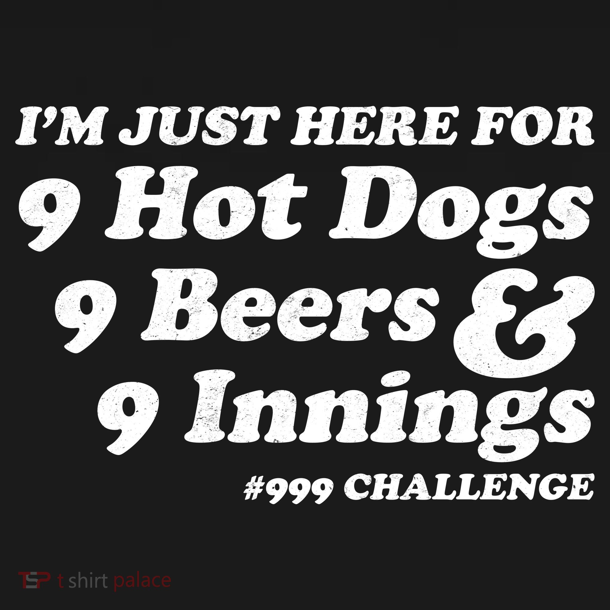 I'm Just Here For 9 Hot Dogs 9 Beers And 9 Inning #999 Challenge Baseball Fan Apron