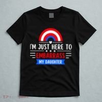 I'm Just Here To Embarrass My Daughter T-Shirt thumb 5