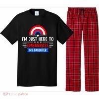 I'm Just Here To Embarrass My Daughter Pajama Set thumb 0