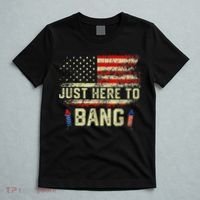 I'm Just Here To Bang Funny 4th of July Independence Day T-Shirt thumb 5