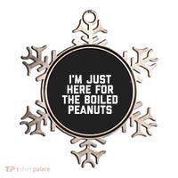 IM Just Here For The Boiled Peanuts Funny Georgia Food Ornament thumb 0