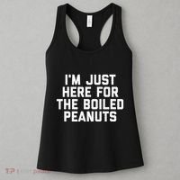IM Just Here For The Boiled Peanuts Funny Georgia Food Women's Tank Top thumb 3