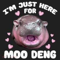 IM Just Here For The Moo Deng Tumbler thumb 3