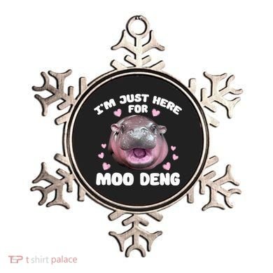 IM Just Here For The Moo Deng Ornament