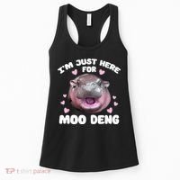 IM Just Here For The Moo Deng Women's Tank Top thumb 0