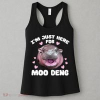 IM Just Here For The Moo Deng Women's Tank Top thumb 3